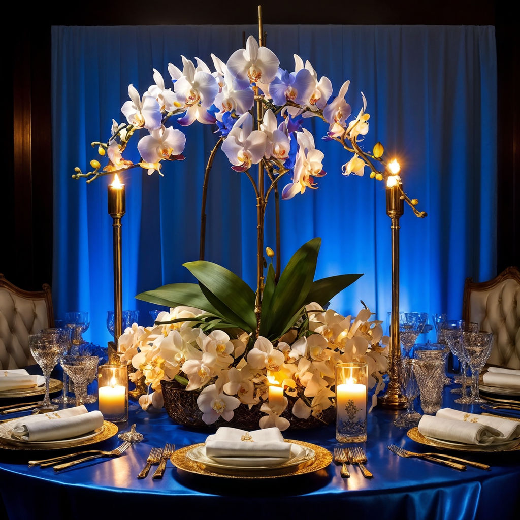 Order a Stunning Passover Orchid Centerpiece from Vivaflowers in Boca Raton