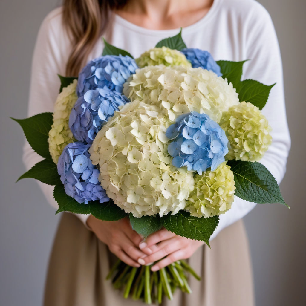 birthday hydrangeas bouquet Hydrangea Bouquets for Summer: Order from VivaFlowers