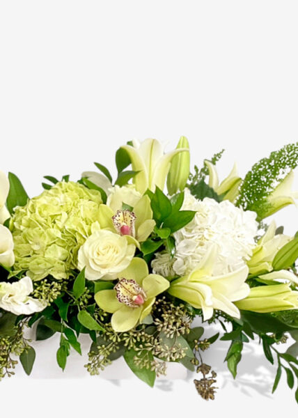 3purity centerpiece 225 7777 Golden: Floral Arrangements