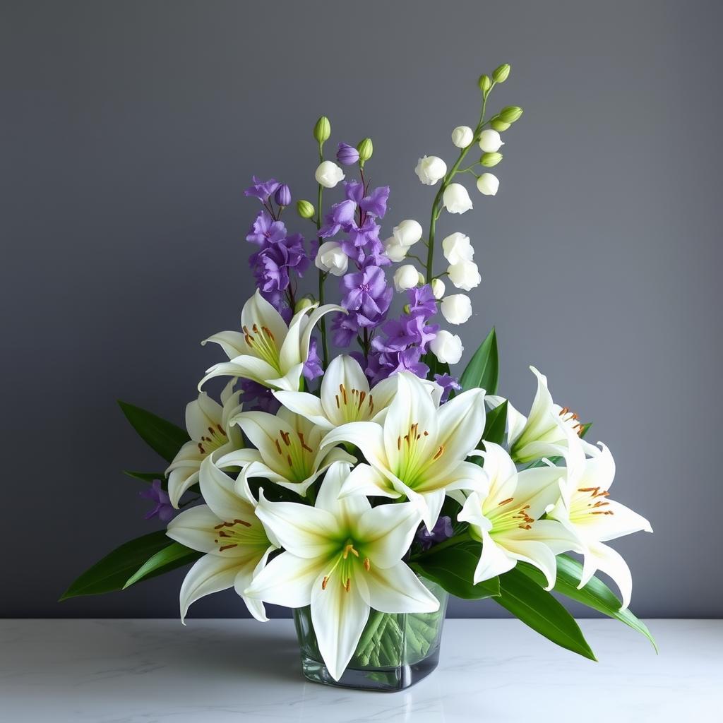 Arrangements with Lilies of the Valley