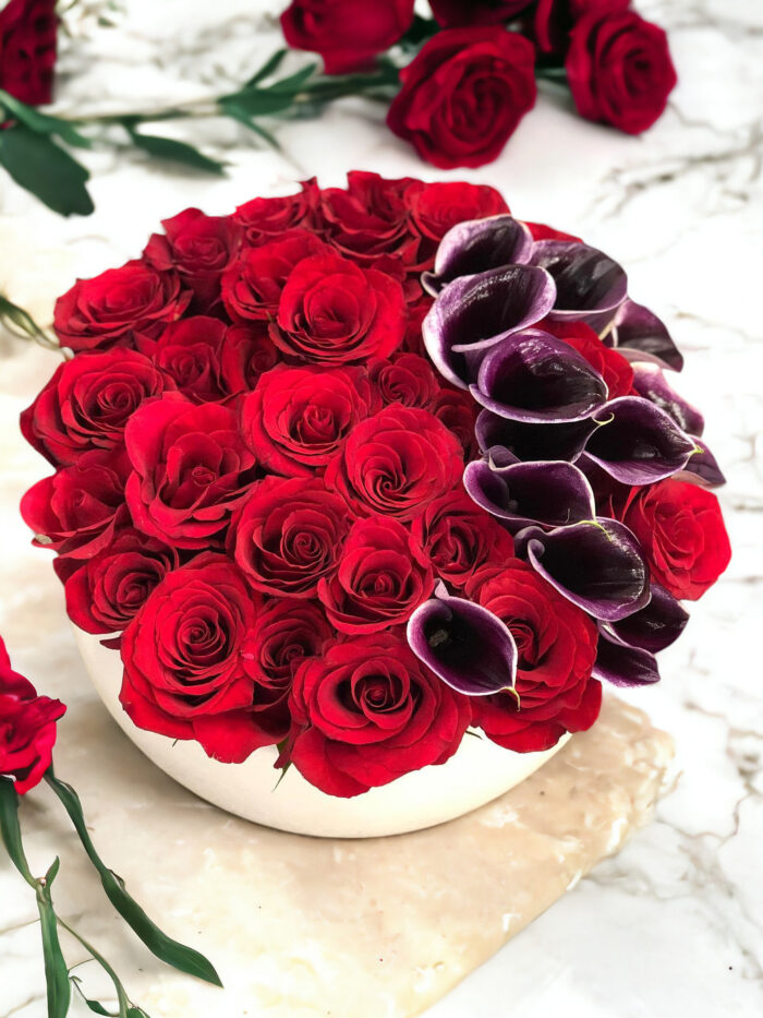 red roses