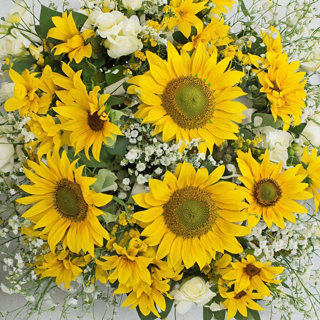 Sunflowers in Flower Arrangements