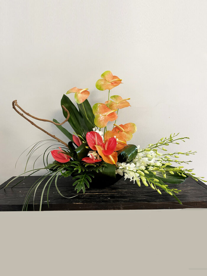 Anthurium: flower arrangement