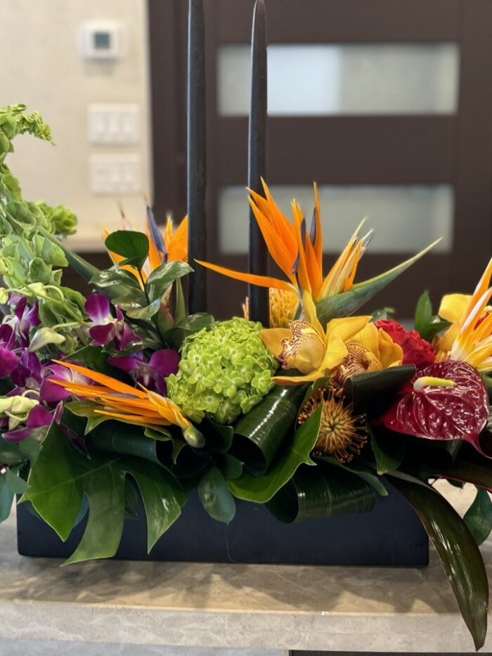 Happy Holidays!: Centerpiece arrangement