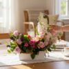 Assorted Roses: Centerpiece Arrangement