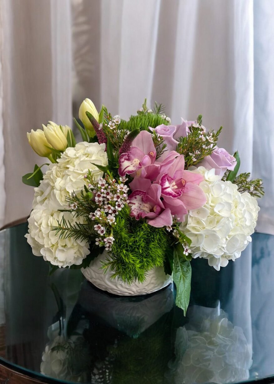 good morning flower arrangement