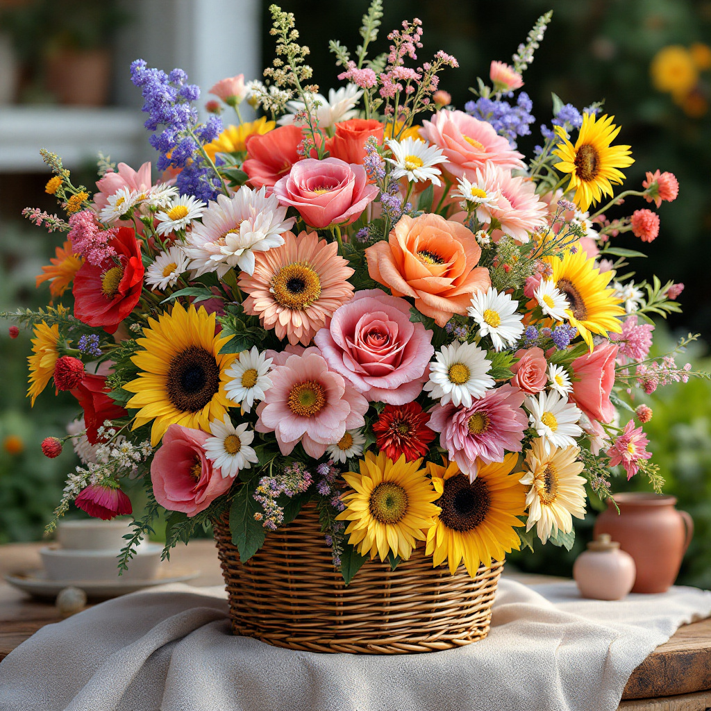 flower Arrangement for International Women's Day