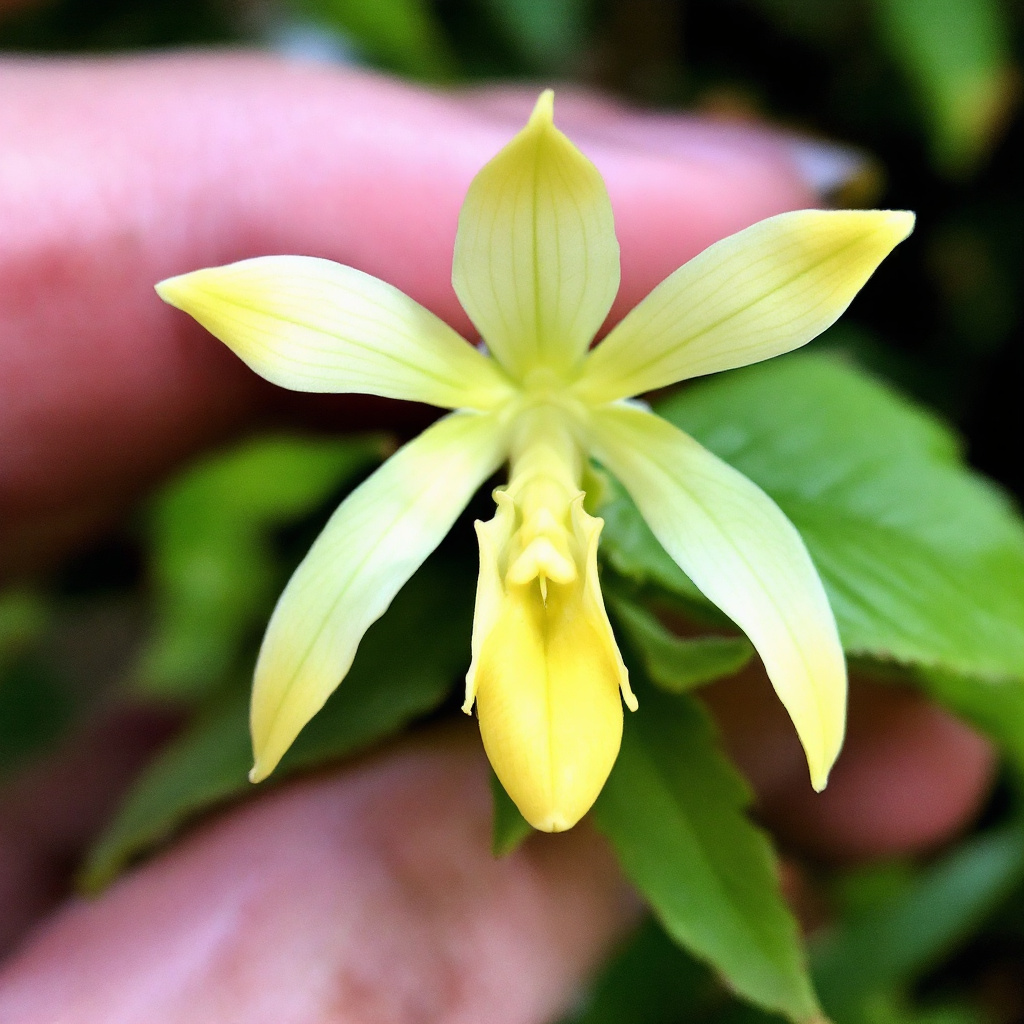 Weiblen's Orchid (Bulbophyllum exiguum)