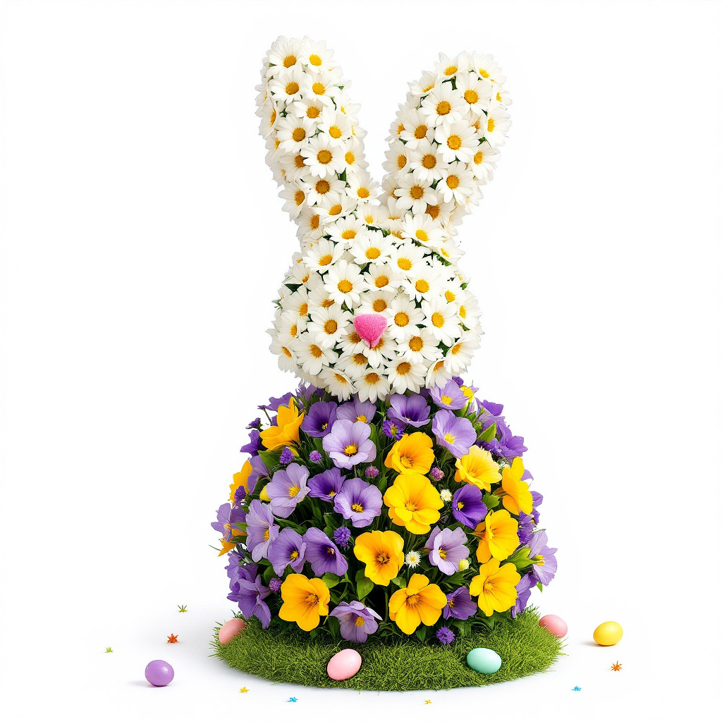 easter flower arrangement
