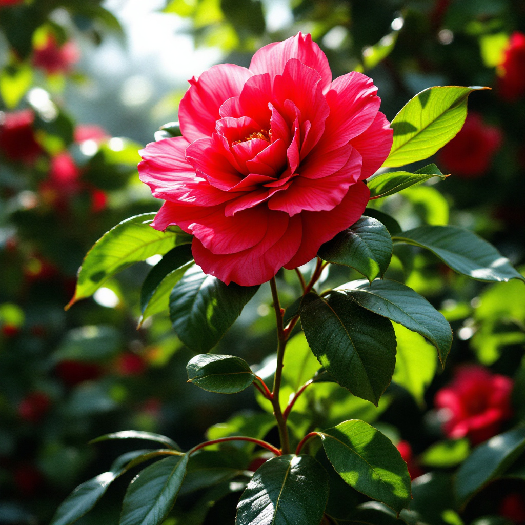 Middlemist Red (Camellia middlemist