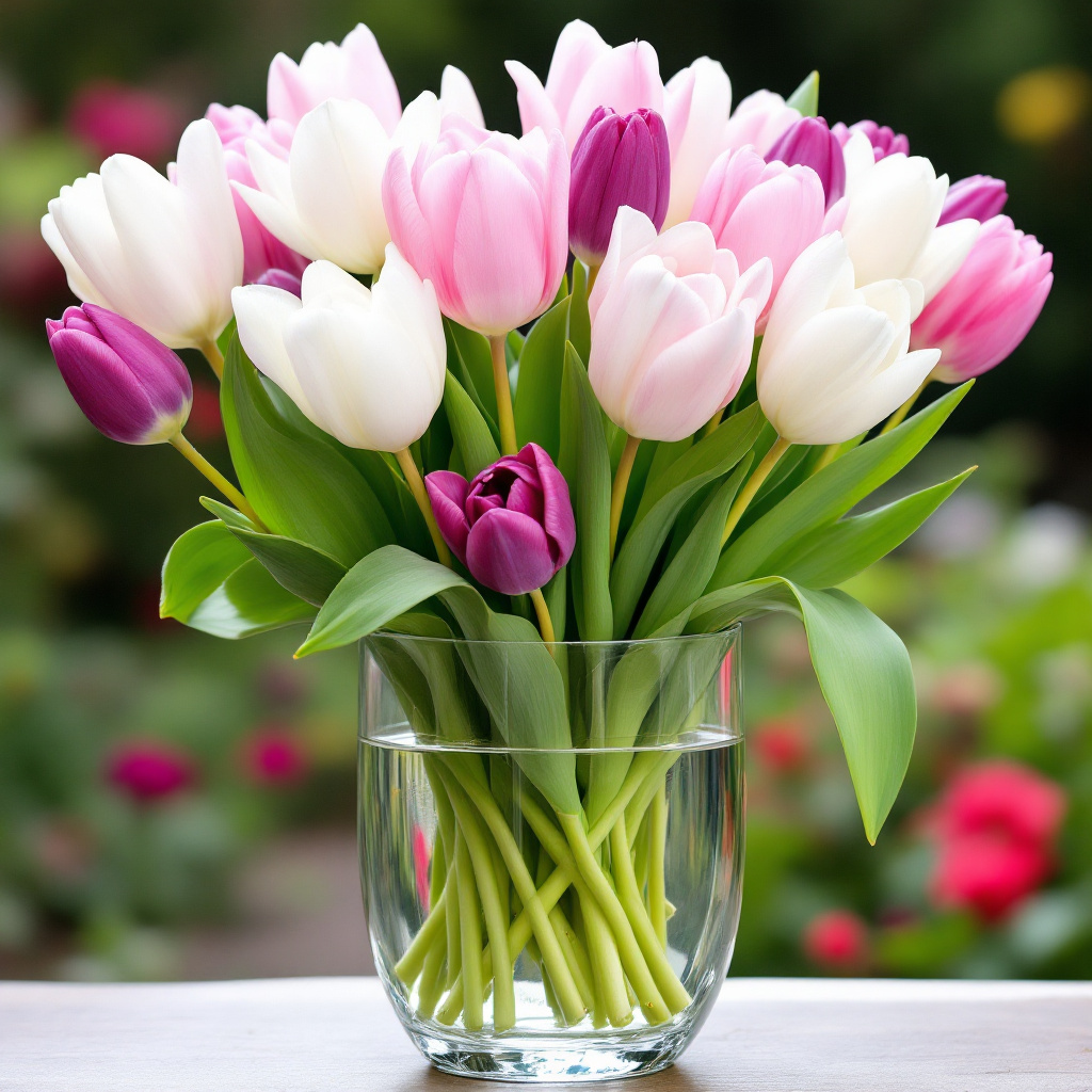 Styling and Arrangement Techniques for Tulips