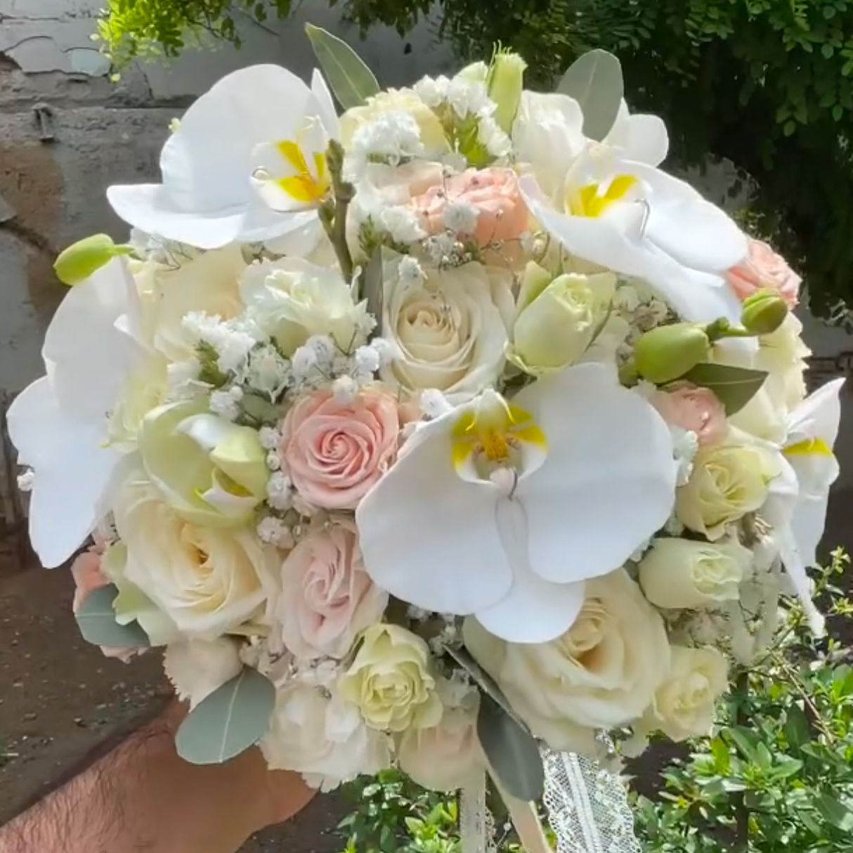 Orchid Bridal Bouquet