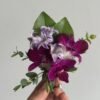 Purple Boutonniere