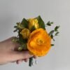 yellow Boutonniere