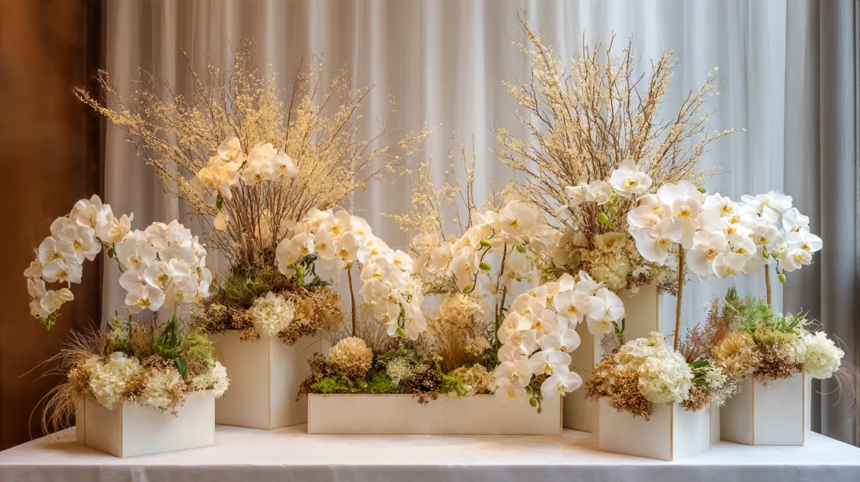 Cut Orchids Arrangements vs. Orchid Plants Arrangements