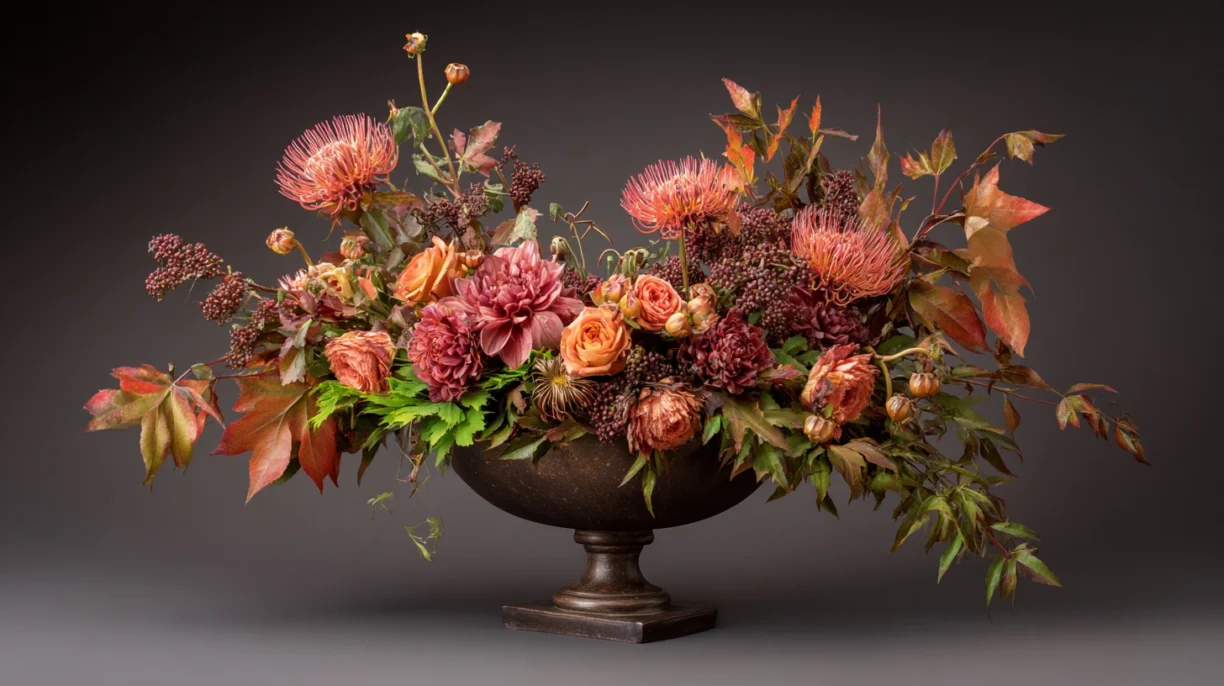 Embracing Autumnn Flower Arrangements (10)