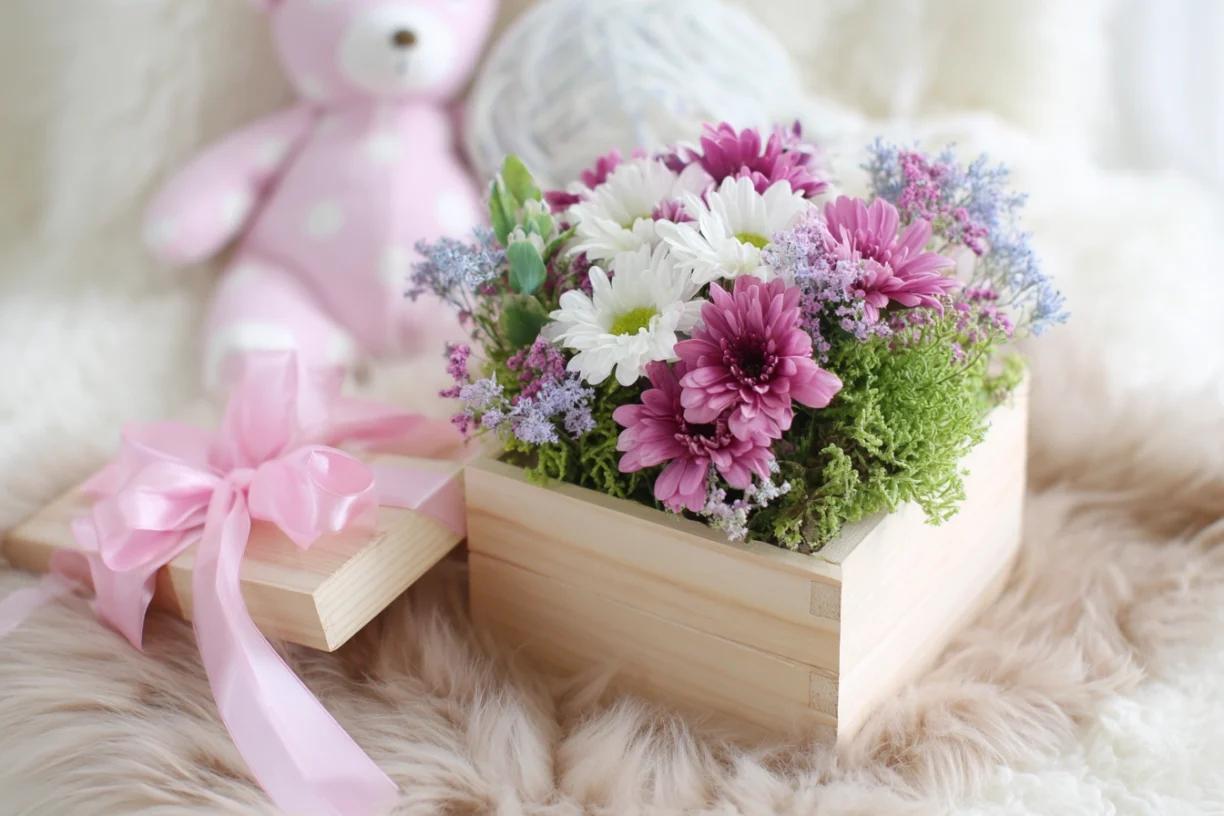 Perfect Flower Arrangements for New Baby Gifts