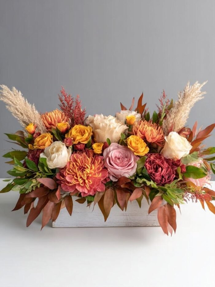 Autumn Love — Luxe Rectangular Centerpiece