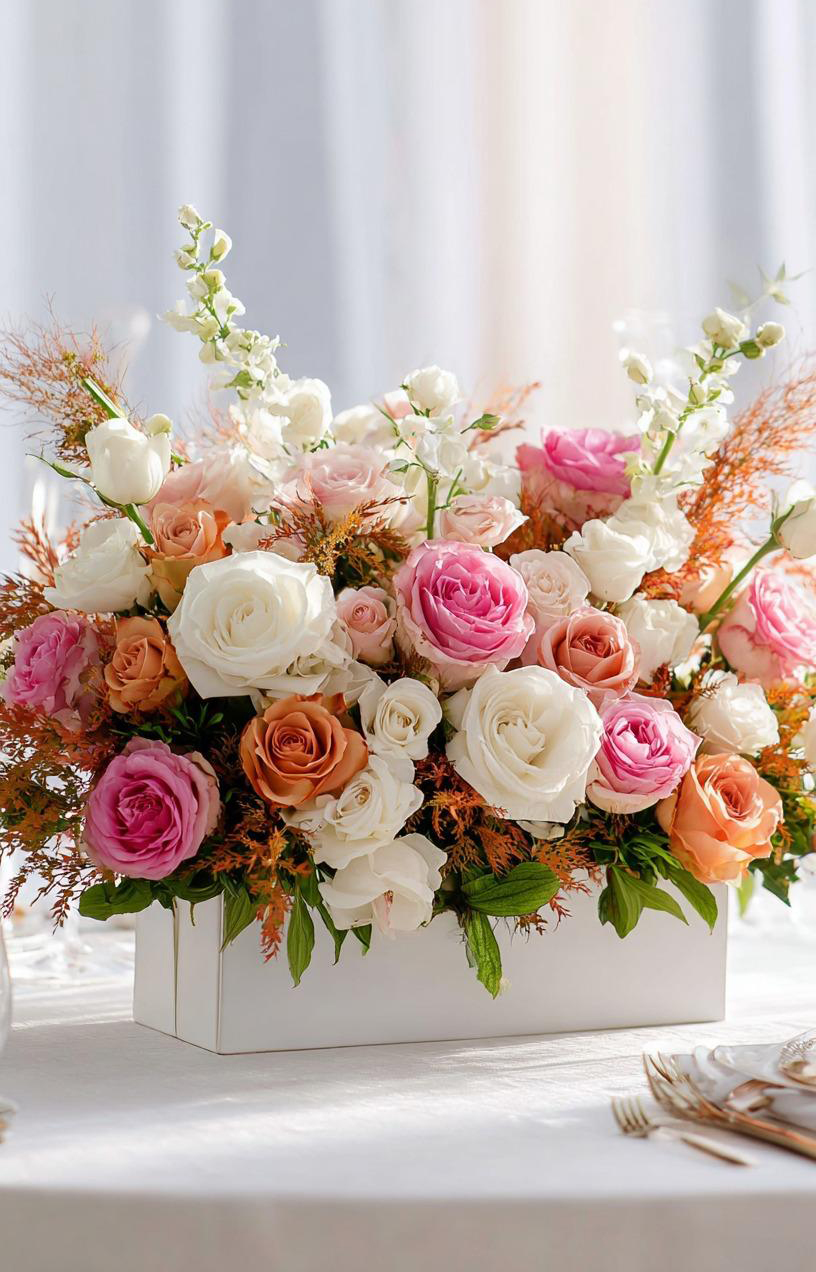 Let this centerpiece set the tone for unforgettable moments — where love, light, and luxury bloom together.