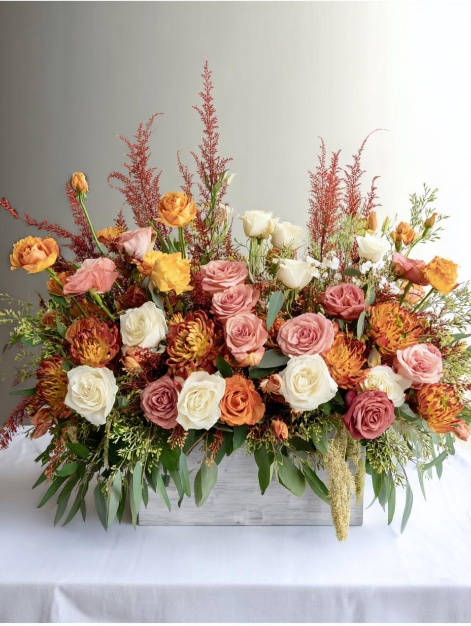 Lush Rectangular Centerpiece