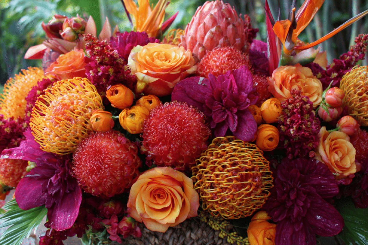 Thanksgiving with Beautiful Flowers Florida