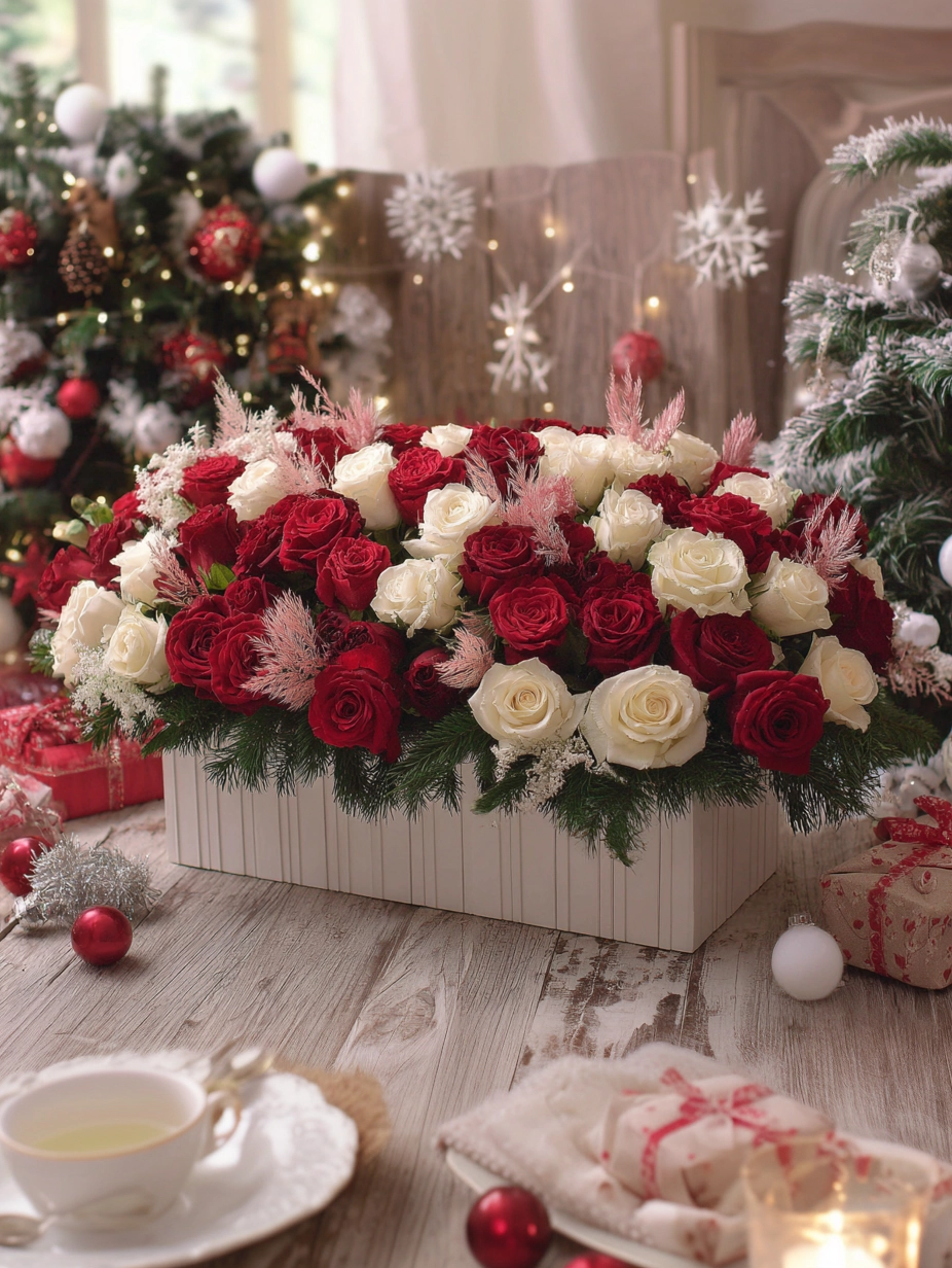 Festive Rose Wonderland Box