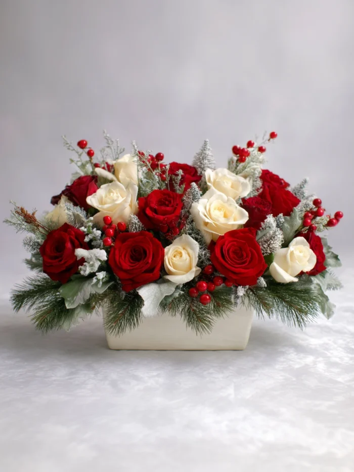 Frosted Elegance Holiday Box