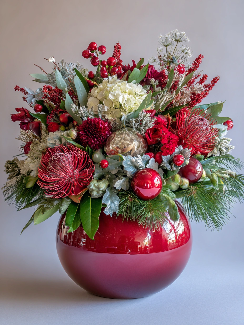 Boca Bold Holiday Statement Vase