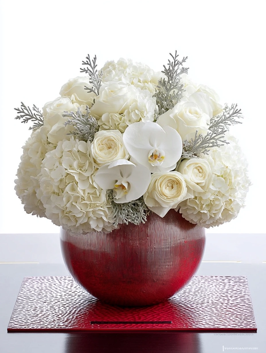 Boca Winter White Grandeur Sphere