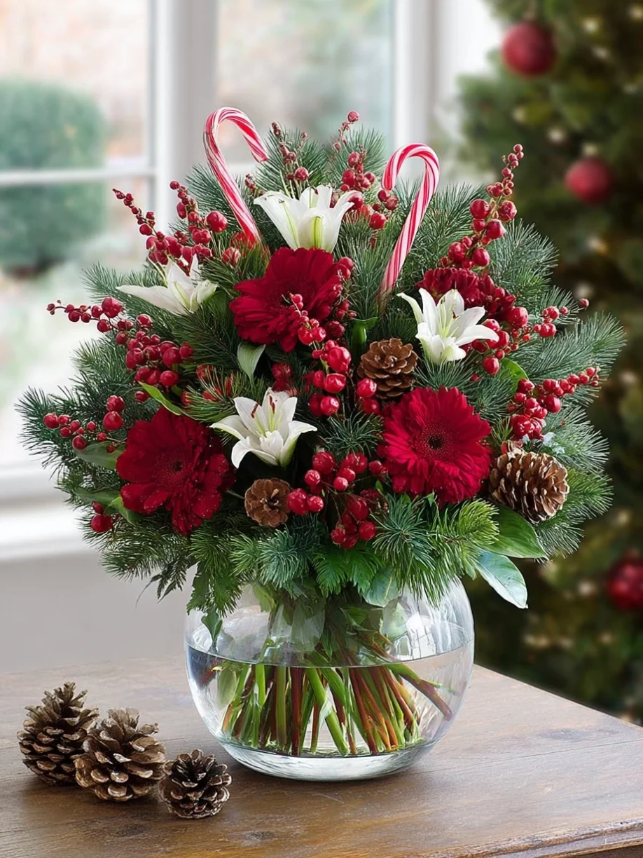 Candy Cane Cheer Bouquet