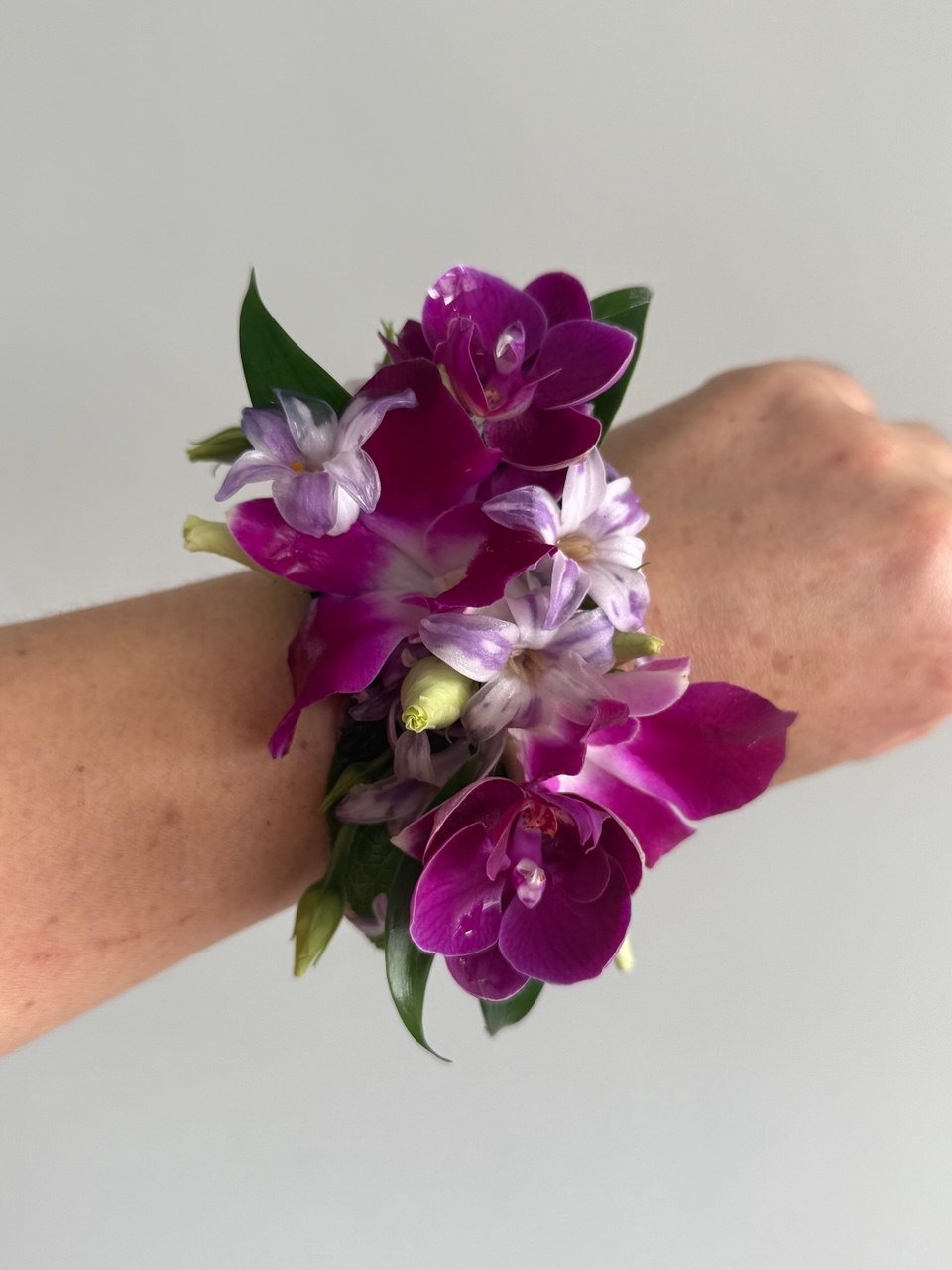 Purple Corsage