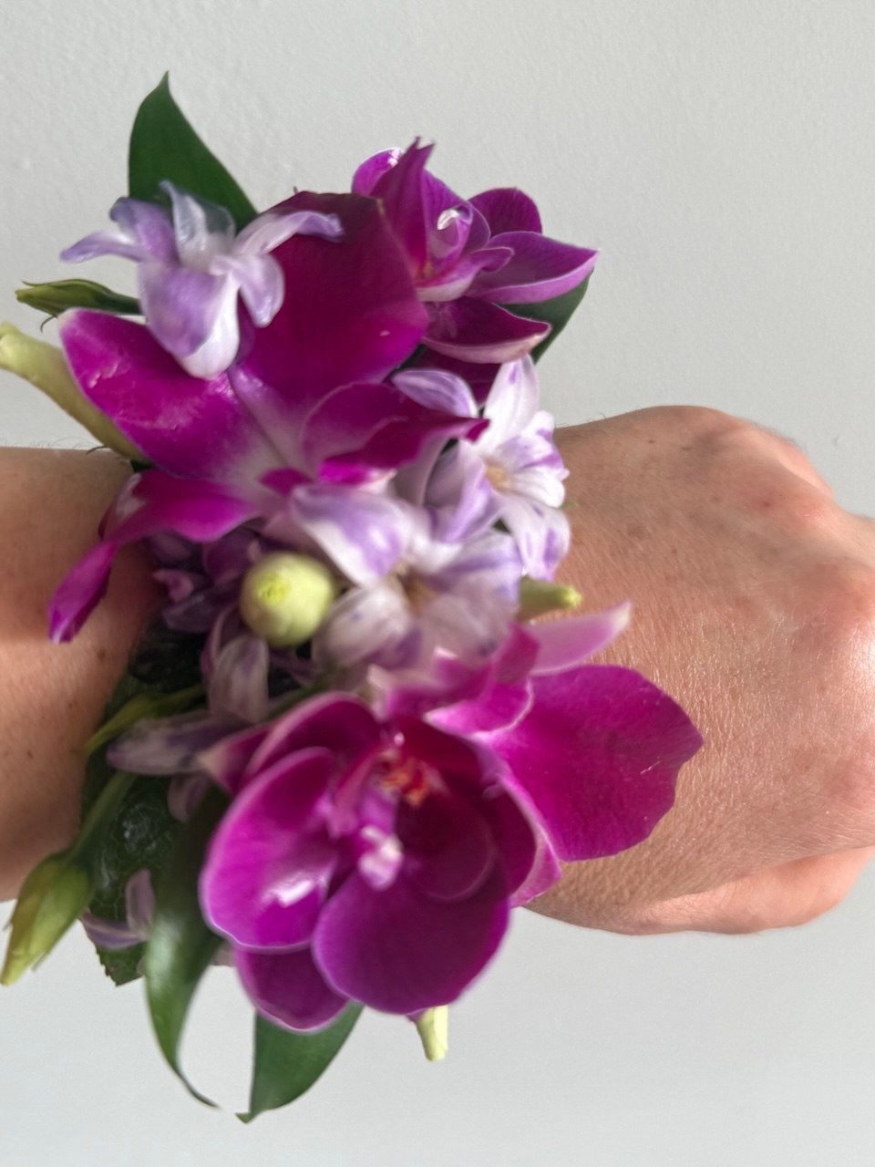 Purple Corsage