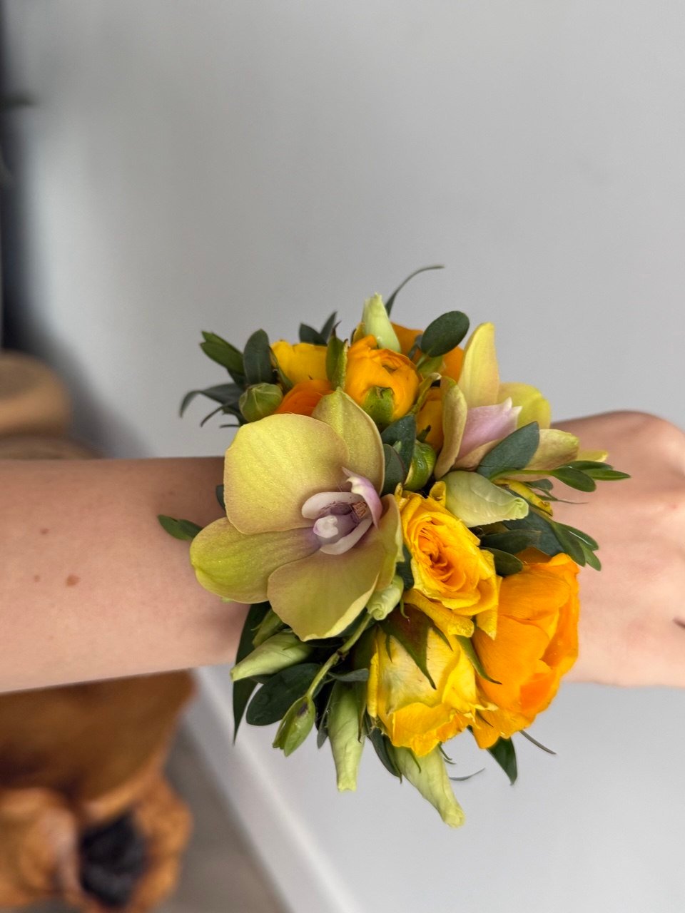 Yellow Corsage