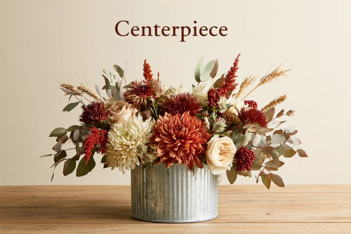 1. The Rustic Farmhouse Centerpiece