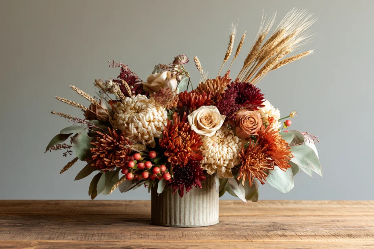 1. The Rustic Farmhouse Centerpiece