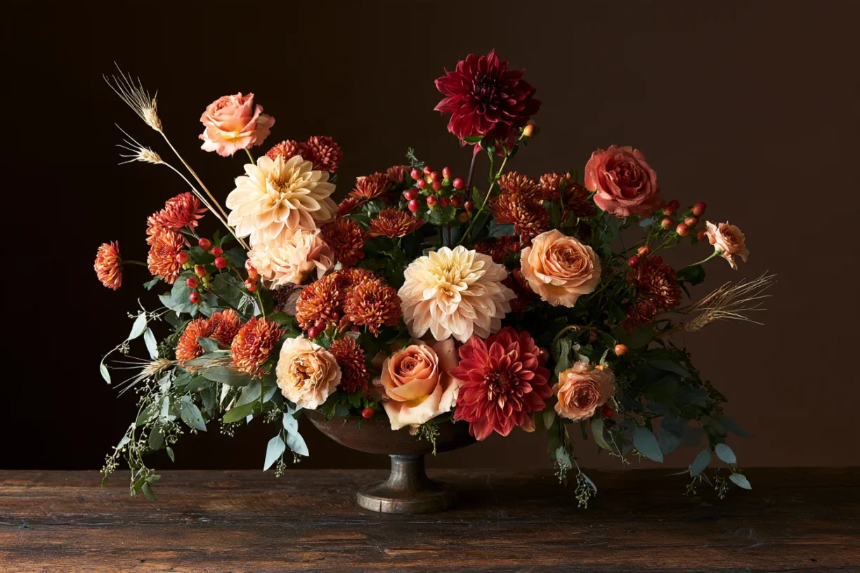 5. The Lush & Romantic Centerpiece