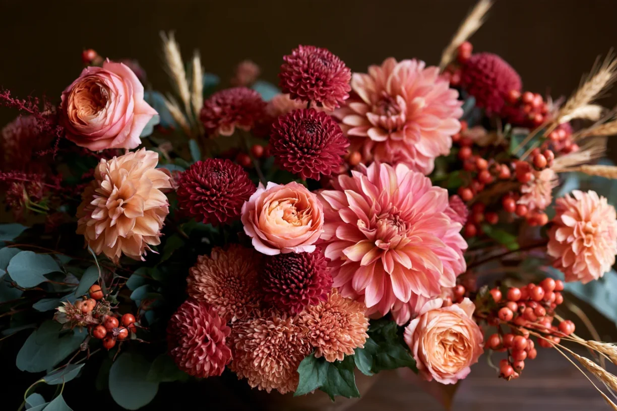 5. The Lush & Romantic Centerpiece