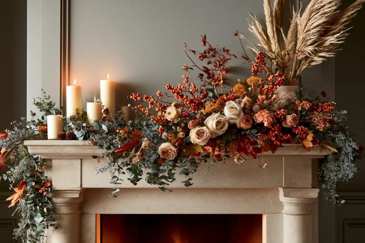 The Living Room Mantel
